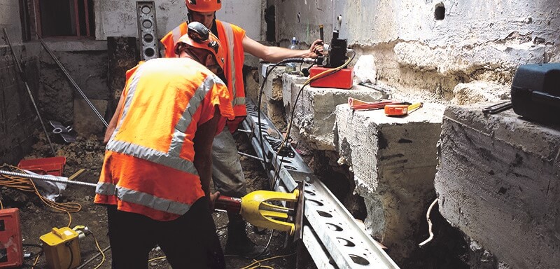 Utilising Platipus Anchor Systems for Holding Down or Slope Stability